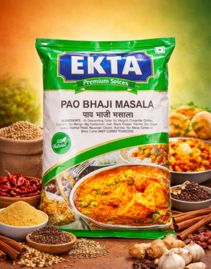 Ekta Masale Pao Bhaji Masala ( 500g ) – Authentic Mumbai Style Flavor Spice Mix
