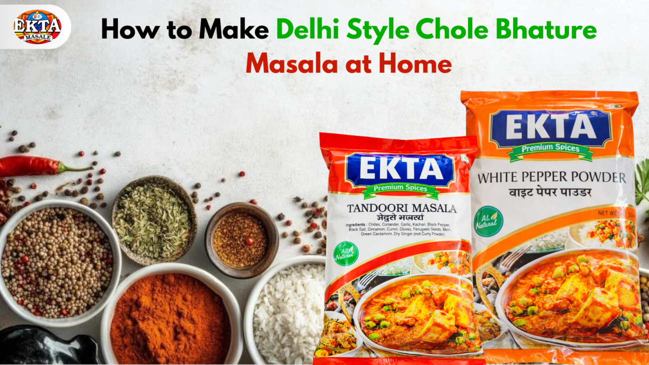 How to Make Delhi Style Chole Bhature Masala at Home