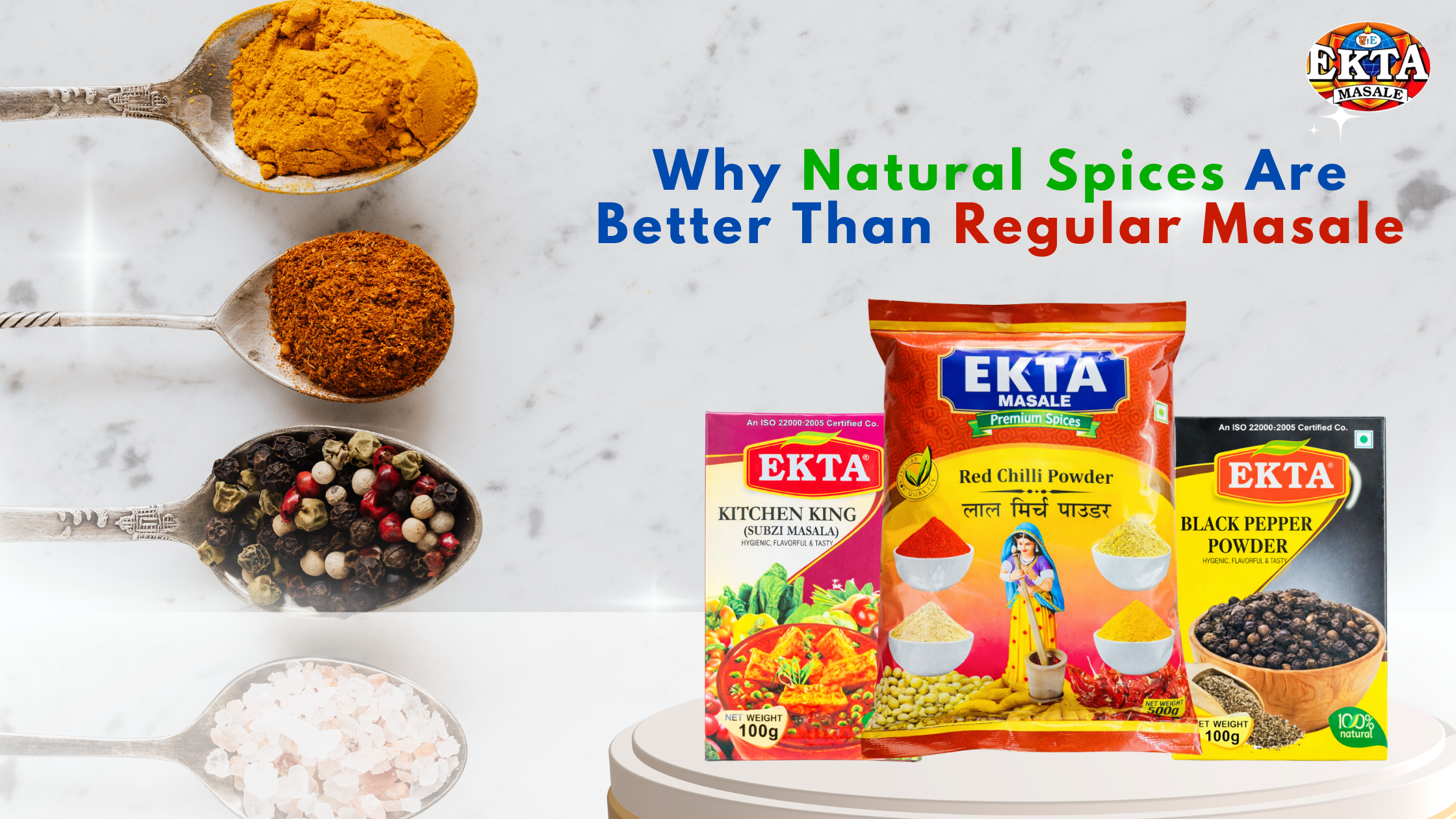 Why Natural Spices Are Better Than Regular Masale